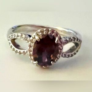 Bomb Party Ring- White Topaz